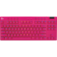 Koop Logitech G PRO X TKL Lightspeed Gaming Toetsenbord Qwerty Magenta - 5099206113534