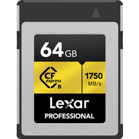 Koop Lexar Professional SDXC 1800x GOLD 64GB 170MB/s - Duo-Pack - 843367126972