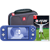 Koop Nintendo Switch Lite Blauw + EA Sports FC 25 + Bigben Beschermtas - 6151116914997