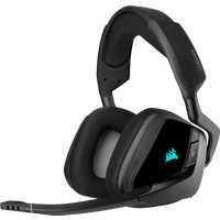 Koop Corsair Void RGB Elite Draadloze Gaming Headset PC/PS5 Carbon/Zwart - 840006609834