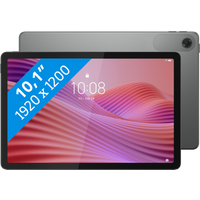 Koop Lenovo Tab 64GB Wifi + 4G Grijs met Transparante Back Cover - 198154671082