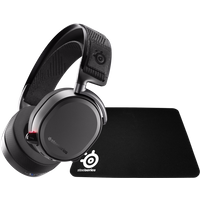 Koop SteelSeries Arctis Pro Wireless + QcK Small Muismat - 6151117356307