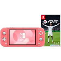 Koop Nintendo Switch Lite Koraal + EA Sports FC 25 - 6151116914935