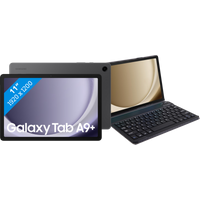 Koop Samsung Galaxy Tab A9 Plus 11 inch 128GB Wifi Grijs + Just in Case Toetsenbord Hoes QWERTY - 6151115478490