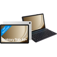 Koop Samsung Galaxy Tab A9 Plus 128GB Wifi Zilver + Just in Case Toetsenbord Hoes QWERTY - 6151115884857