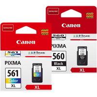 Koop Canon PG-560XL + CL-561XL Cartridge Combo Pack - 6090318359352