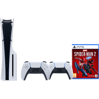 Koop PlayStation 5 Slim Disc Edition + Marvel's Spider-Man 2 + Extra Controller Wit - 6095646976936