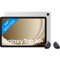 Koop Samsung Galaxy Tab A9 Plus 11 inch 64GB Wifi Zilver + Buds FE Zwart - 6151114282203