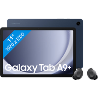 Koop Samsung Galaxy Tab A9 Plus 11 inch 64GB Wifi Blauw + Buds FE Zwart - 6151114282227