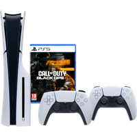 Koop PlayStation 5 Slim Disc Edition + Call of Duty: Black Ops 6 + Extra Controller Wit - 6151117089007