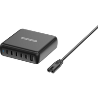 Koop Sitecom 200W GaN Power Delivery Desktop oplader - 8716502032242