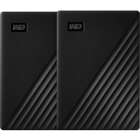 Koop WD My Passport 5TB Black - Duo pack - 6090322442408