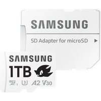 Koop Samsung MicroSDXC PRO Plus 1TB Sonic the Hedgehog - 8806095844657