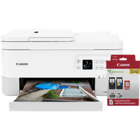 Koop Canon PIXMA TS7451I + 1 set extra inkt + fotopapier - 6151115850845