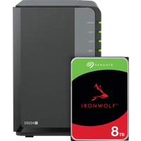 Koop Synology DS224+ + Seagate Ironwolf 8TB - 6151123224270
