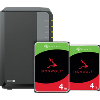 Koop Synology DS224+ + Seagate Ironwolf 4TB Duo pack - 6151123232299