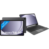 Koop Samsung Galaxy Tab A9 Plus 11 inch 128GB Wifi 5G Grijs + BlueBuilt Toetsenbord Hoes QWERTY - 6151120288213