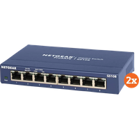 Koop Netgear GS108 Duo Pack - 9509942444473