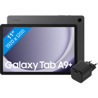 Koop Samsung Galaxy Tab A9 Plus 11 inch 6GB/128GB Wifi en 5G Grijs + BlueBuilt Oplader - 6151125431447