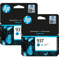 Koop HP 937 Cartridge Cyaan (2 stuks) - 6151126937917