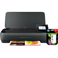 Koop HP OfficeJet 250 Mobile Printer + 1 set extra cartridges - 6151116179129