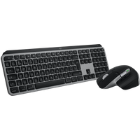 Koop Logitech MX Keys S for Mac Qwerty Zwart + Logitech MX Master 3S voor Mac Space Grey - 6151116237256