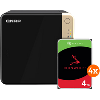 Koop QNAP TS-464-8G + Seagate Ironwolf 16TB (4x4TB) - 6151123942983