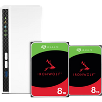 Koop QNAP TS-233 + Seagate Ironwolf 8TB Duo pack - 6151123739729