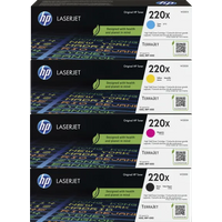 Koop HP 220X LaserJet Toner Combo Pack - 6151128368382