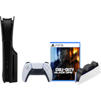 Koop PlayStation 5 Slim Disc Edition + Call of Duty: Black Ops 7 + Covers Zwart + Oplaadstation - 6151128627632