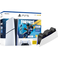 Koop PlayStation 5 Slim Disc Edition Fortnite bundel + Oplaadstation - 6151128845869