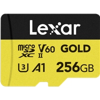 Koop Lexar Professional MicroSDXC GOLD 256GB 180MB/s - 843367132409