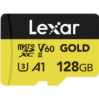 Koop Lexar Professional MicroSDXC GOLD 128GB 100MB/s - 843367132393