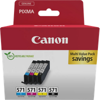 Koop Canon CLI-571 Cartridges Combo Pack - 8714574631820