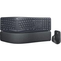 Koop Logitech K860 Ergonomisch Draadloos Toetsenbord QWERTY + Logitech MX Master 3S - 6151113352365