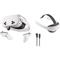 Koop Meta Quest 3S 256GB + BlueBuilt PC Link Cable + Elite Strap - 6151129015018